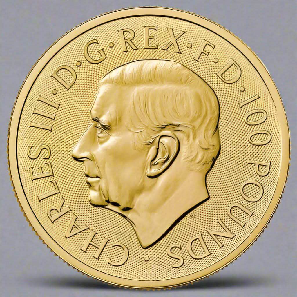 2024 1 oz Tudor Beast The Seymour Unicorn Gold Coin - AGC
