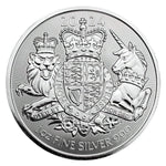 2024 1 oz British Silver Royal Arms Coin (BU) - AGC