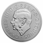 2024 1 oz British Silver Royal Arms Coin (BU) - AGC