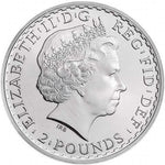 2013 1 oz Lunar Snake Privy British Silver Britannia Coin - AGC