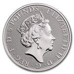 2020 2 oz British Silver Queen’s Beast White Horse of Hanover Coin - AGC