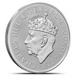 2023 1 oz British Silver The Coronation of His Majesty King Charles III Coin - AGC