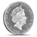 2023 10 oz British Silver Tudor Beasts Yale of Beaufort Coin (BU) - AGC