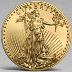 1/2 oz American Gold Eagle Coin BU - Random Year - AGC