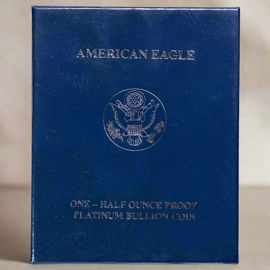 1/2 oz American Platinum Eagle Proof Coin - Random Year - AGC