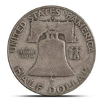 90% Silver US Franklin Half Dollars - AGC