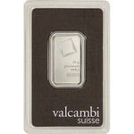20 Gram Valcambi Platinum Bar - In Assay - AGC