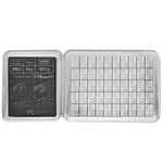 50 Gram Valcambi Platinum CombiBar (50x1g, w/ Assay) - AGC