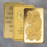 10 oz Gold Bar (Varied Condition, Any Mint) - AGC